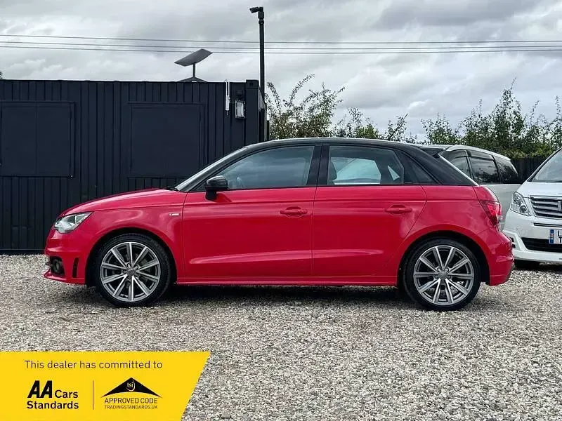 Used Audi A1 Sportback S-Line 2015 Red Hatchback