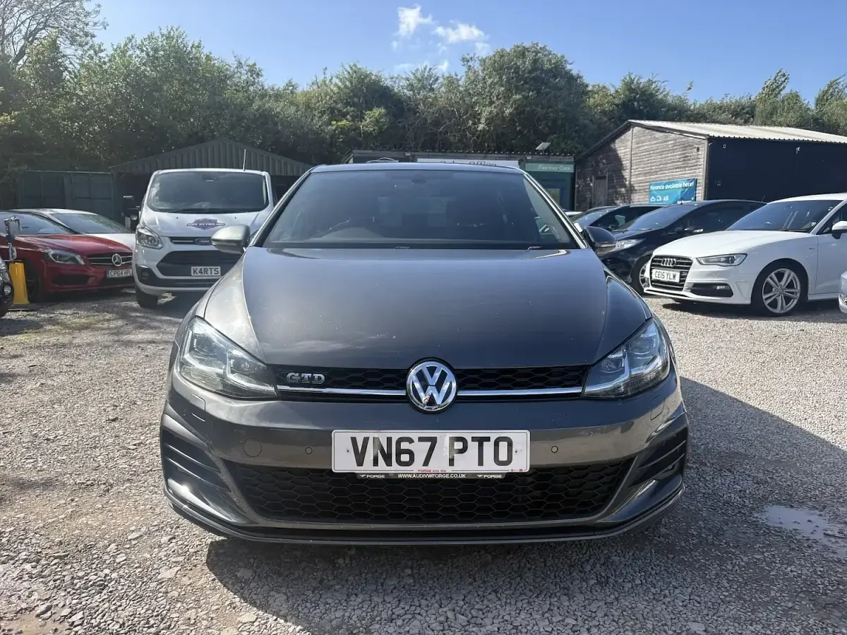 Used VW Golf VII GTD 180 HP (132 kW) 2017 Grey Hatchback