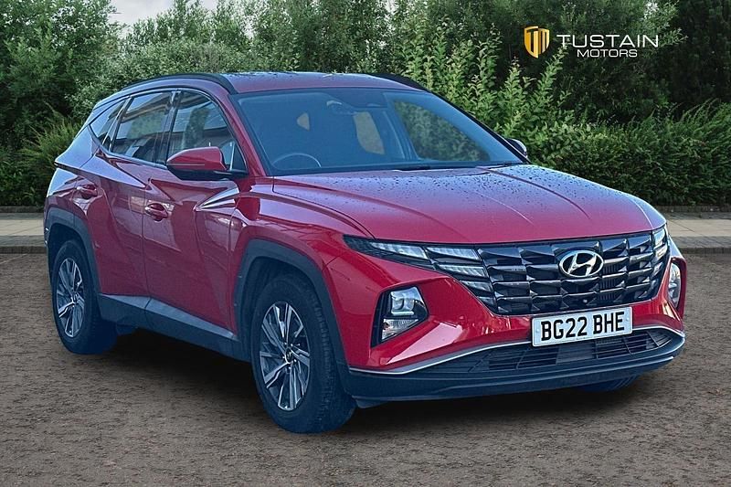 Red Used 2022 Hyundai Tucson SE SUV | £18,299 (Fair price) - Image 1/4