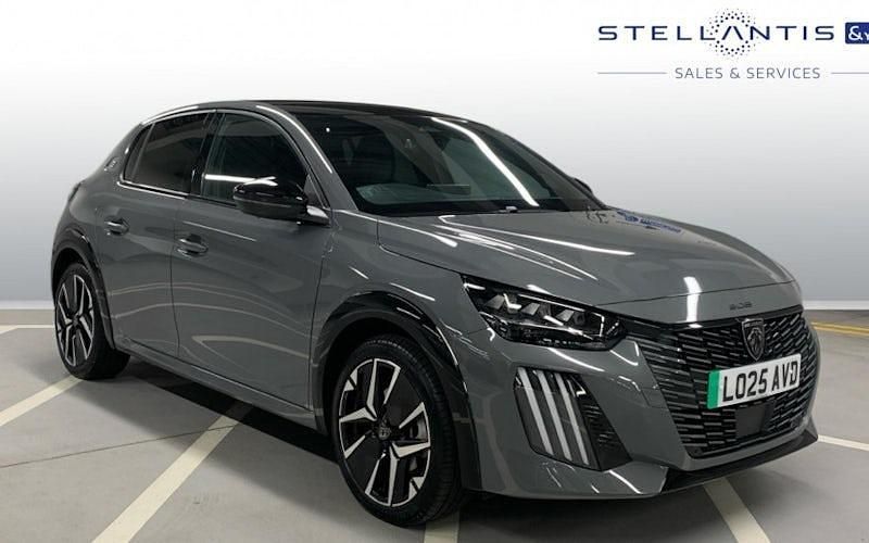 Grey New 2025 Peugeot e-208 GT Hatchback | £19,490 (A bit pricey) - Image 1/4