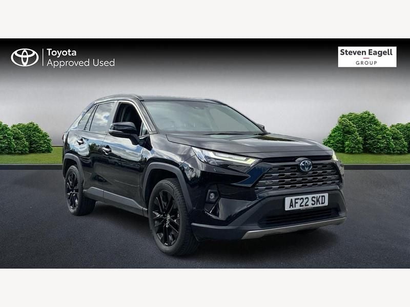 Black Used 2022 Toyota RAV4 Hybrid SUV | £29,746 (Fair price) - Image 1/3