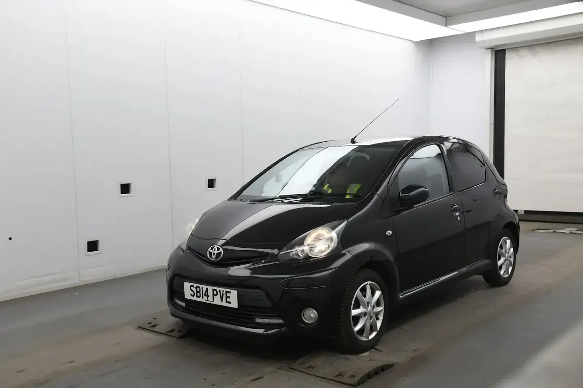 Used Toyota Aygo 2014 Black Hatchback
