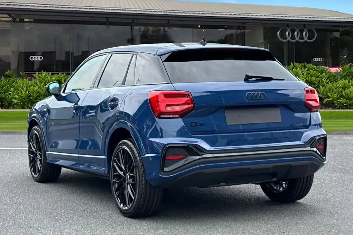 New Audi Q2 Black Edition 2026 Blue SUV