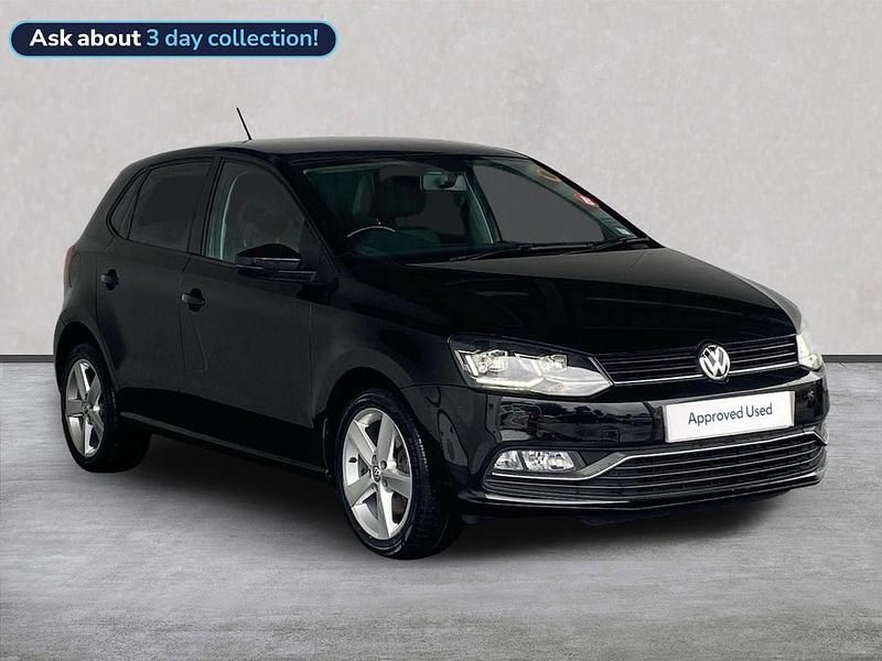 Black Used 2017 VW Polo SEL Hatchback | £9,990 (Super price) - Image 1/4