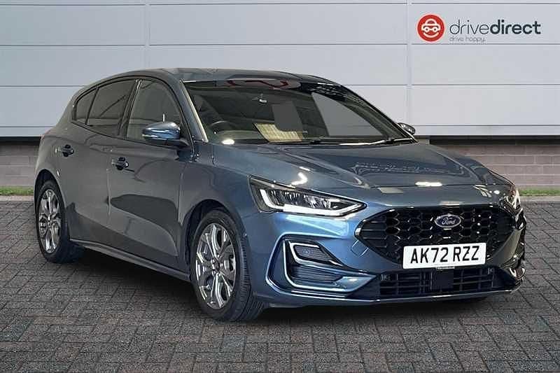 Used Ford Focus ST-Line 2022 Blue Hatchback