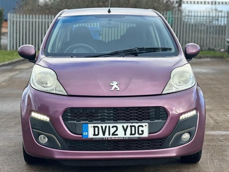 Used Peugeot 107 Active 68 HP (50 kW) 2012 Purple Hatchback