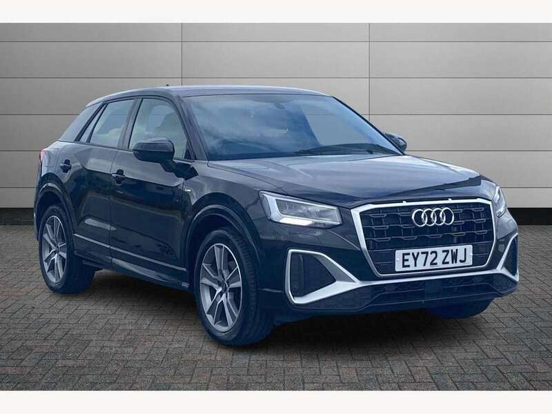 Black Used 2022 Audi Q2 S-Line SUV | £24,945 (Fair price) - Image 1/4