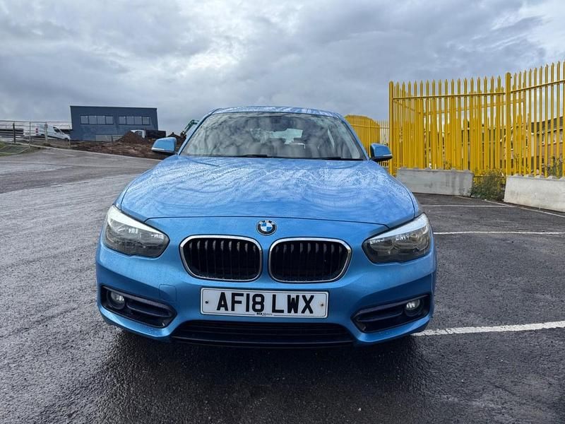 Used BMW 120 Sport Line 2018 Blue Hatchback