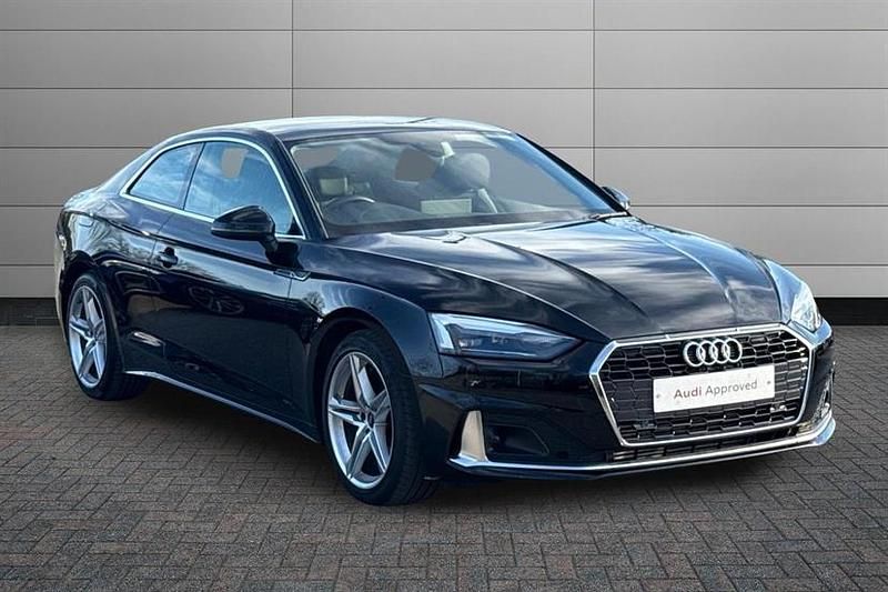 Used Audi A5 Sport 150 HP (110 kW) 2022 Black Coupe