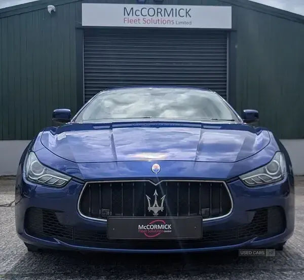 Used Maserati Ghibli 275 HP (202 kW) 2015 Blue Sedan
