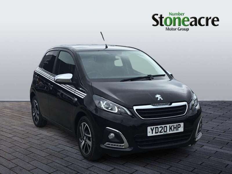 Black Used 2020 Peugeot 108 Collection Hatchback | £8,995 (Fair price) - Image 1/4
