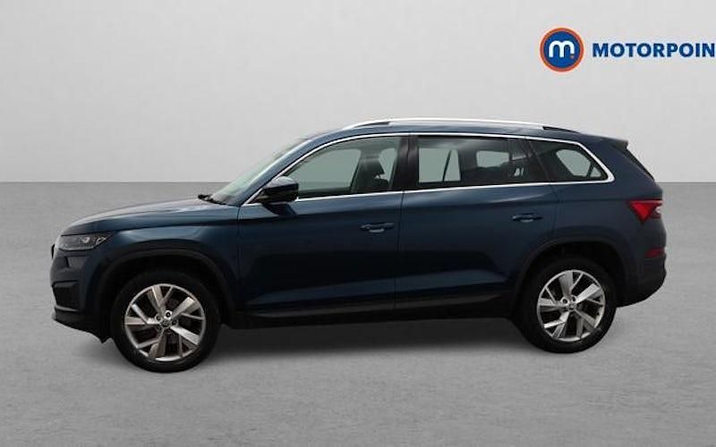 Used Skoda Kodiaq SE L 150 HP (110 kW) 2021 Blue SUV