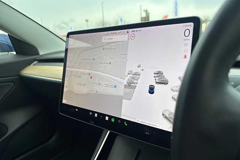 Used Tesla Model 3 Performance 461 kW (627 HP) 2019 Blue Sedan