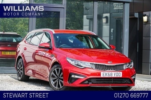 Red Used 2018 Kia Optima Estate | £8,290 - Image 1/1