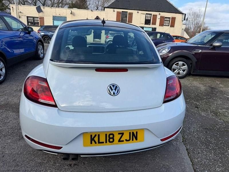 Used VW Beetle Design 150 HP (110 kW) 2018 White Hatchback
