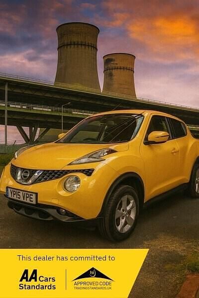 Used Nissan Juke Visia 110 HP (80 kW) 2015 Yellow SUV