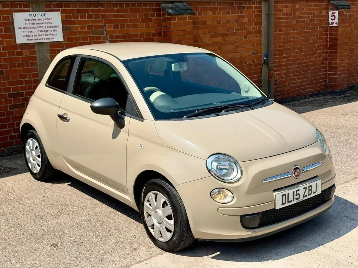 Used Fiat 500 Pop 2015 Brown Hatchback
