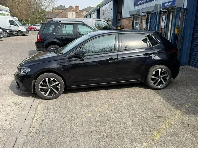 Used VW Polo Match 95 HP (69 kW) 2024 Black Hatchback