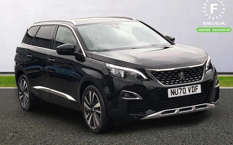 Black Used 2020 Peugeot 5008 Premium Estate | £18,199 (Fair price) - Image 1/3
