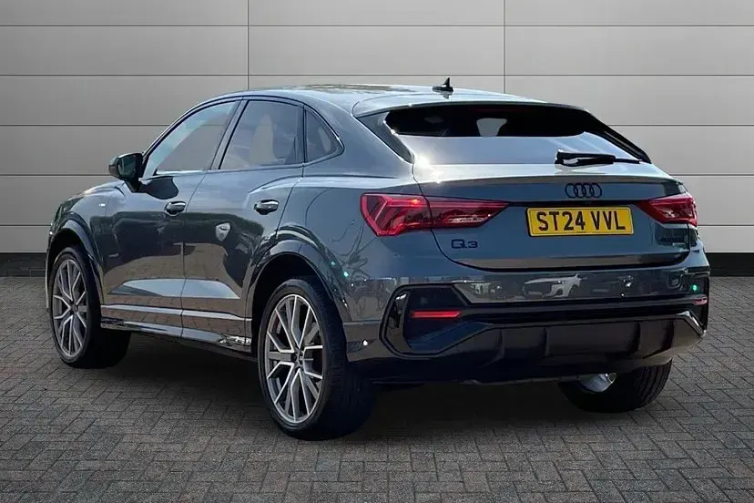 Used Audi Q3 Sportback Black Edition 187 HP (137 kW) 2024 Daytona grey SUV