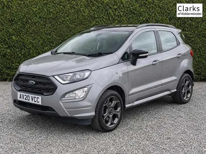 Used Ford Ecosport ST-Line 125 HP (91 kW) 2020 Silver SUV