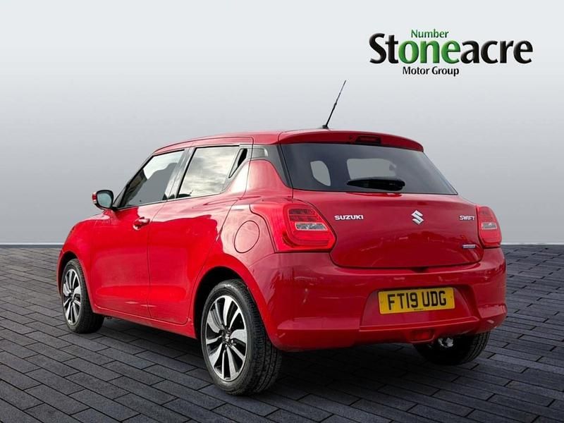 Used Suzuki Swift SZ5 2019 Red Hatchback