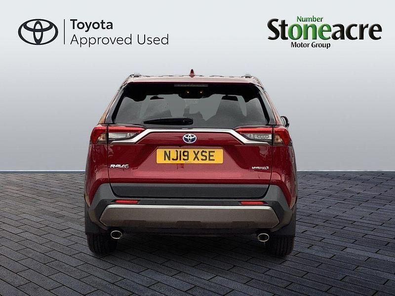 Used Toyota RAV4 2019 Red SUV