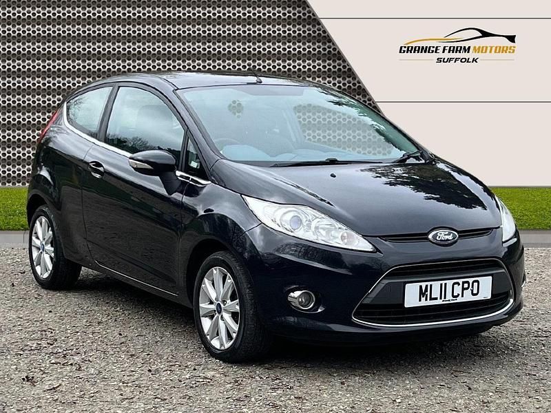 Used Ford Fiesta Zetec 82 HP (60 kW) 2011 Black Hatchback