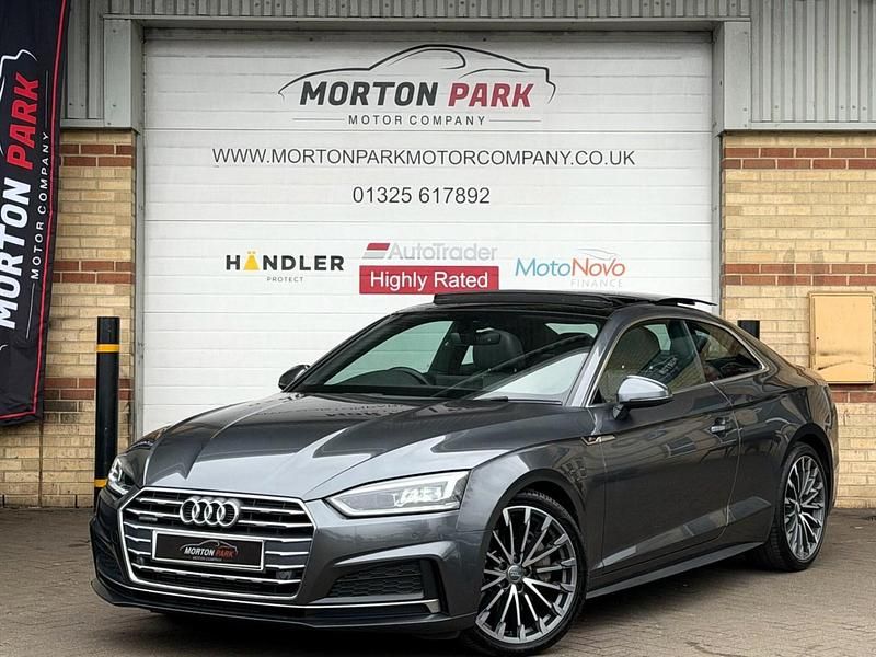 Used Audi A5 S-Line 2017 Grey Coupe