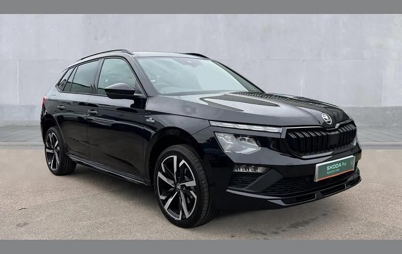 Black Used 2025 Skoda Kamiq Monte Carlo SUV | £26,222 (Expensive) - Image 1/4