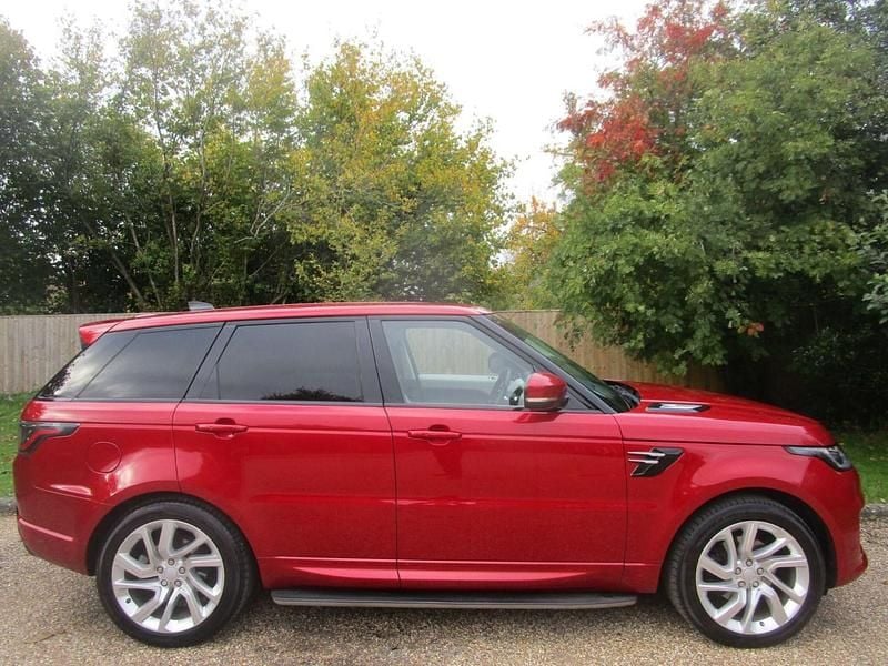 Red Used 2018 Land Rover Range Rover Sport HSE SUV | £26,750 (Super price) - Image 1/4