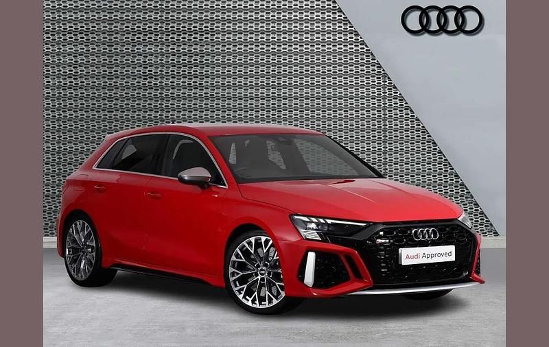 Used Audi RS3 Sport 400 HP (294 kW) 2021 Red Sedan