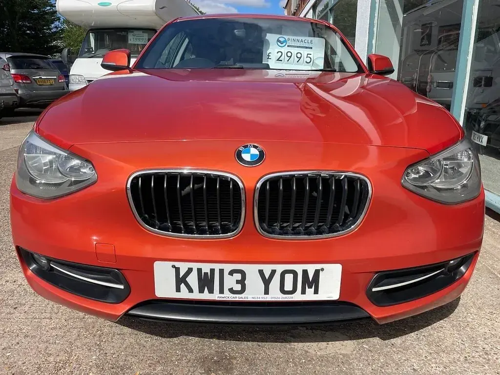 Used BMW 116 Sport Line 2013 Orange Hatchback