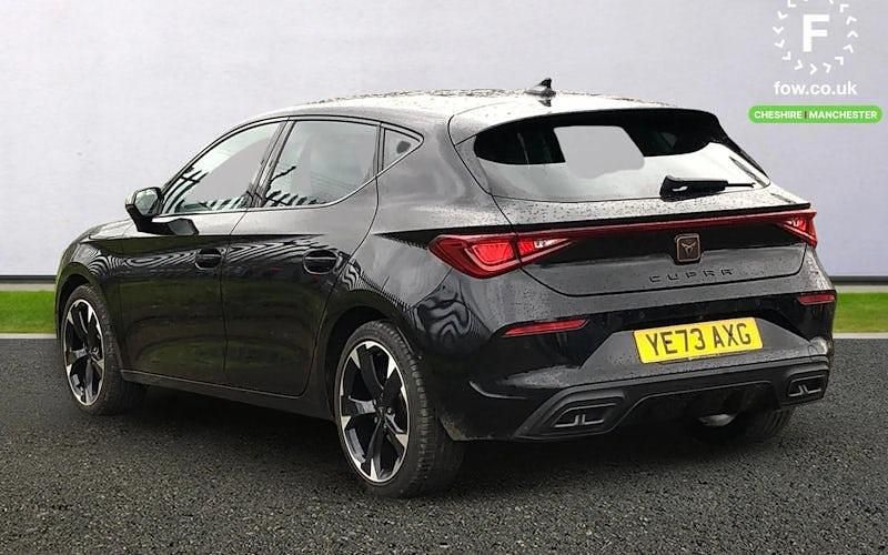 Used Cupra Leon 150 HP (110 kW) 2023 Black Hatchback