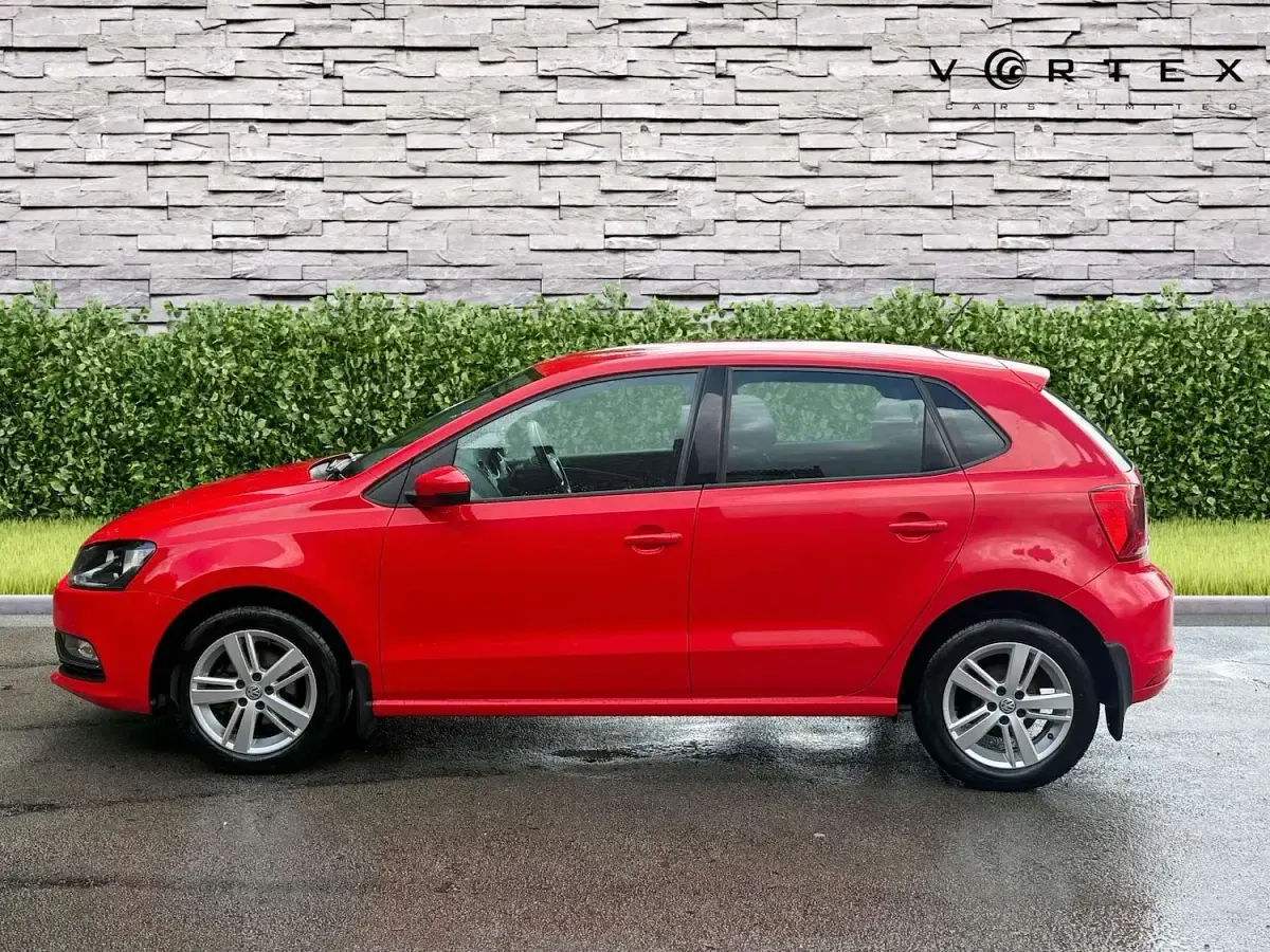 Used VW Polo Match 2017 Red Hatchback