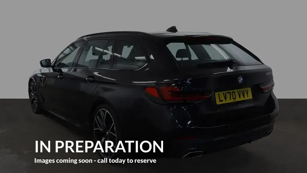 Used BMW 520 M Sport 190 HP (139 kW) 2021 Black Sedan