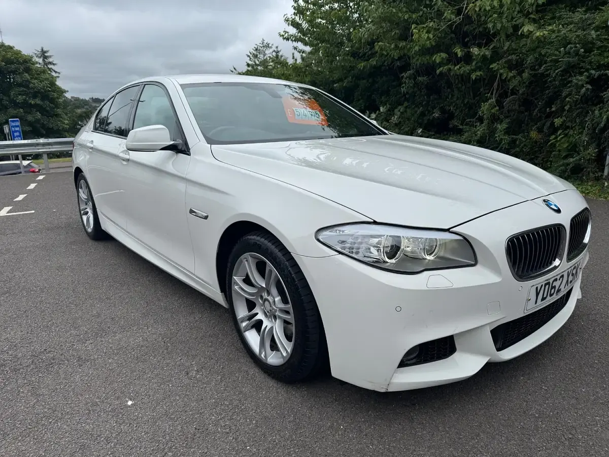 Used BMW 520 M Sport 184 HP (135 kW) 2012 White Sedan