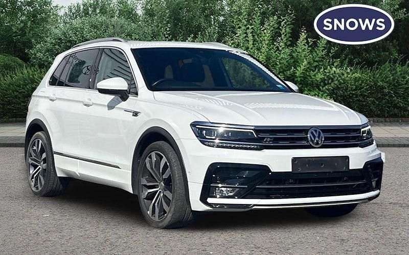 Used VW Tiguan R-line 190 HP (139 kW) 2017 White SUV