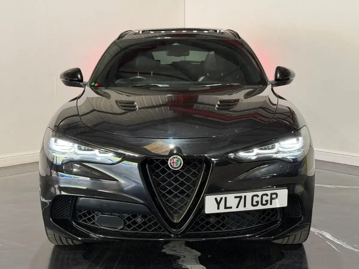 Used Alfa Romeo Stelvio Quadrifoglio 510 HP (375 kW) 2021 Black SUV