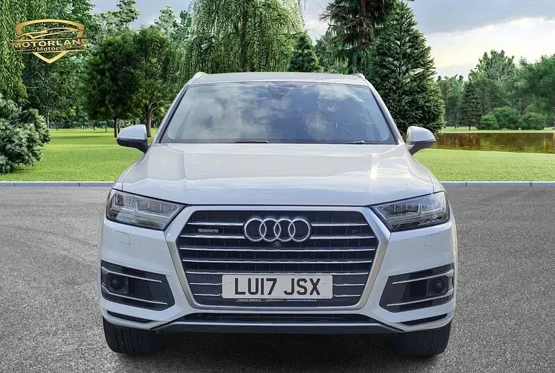 Used Audi Q7 S-Line 252 HP (185 kW) 2017 White SUV