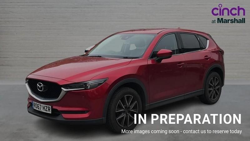 Second-hand Mazda CX-5 Inclusive 150 CP (110 kW) 2017 Roșu SUV