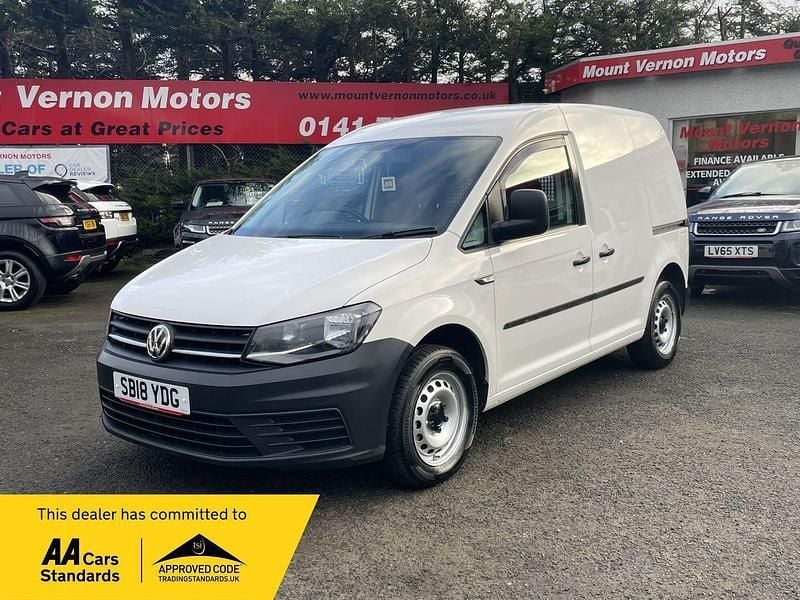 Used VW Caddy Startline 102 HP (75 kW) 2018 White MPV
