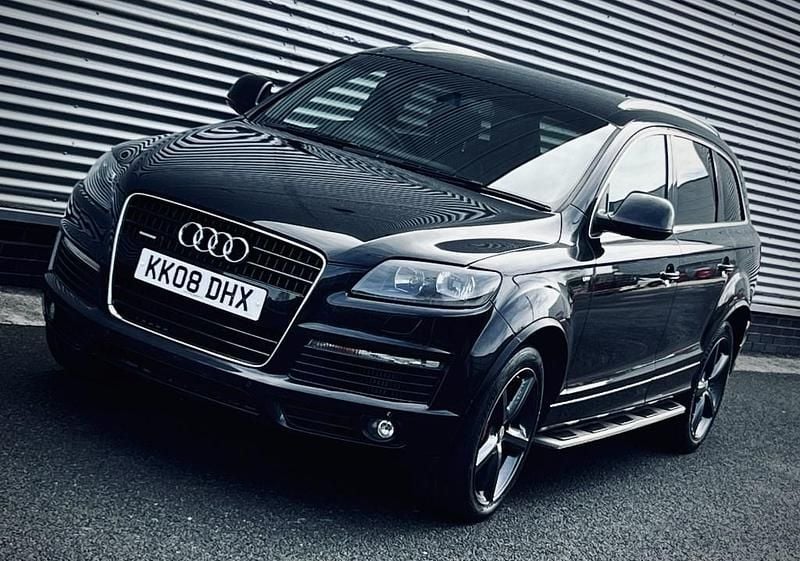 Used Audi Q7 S-Line 240 HP (176 kW) 2008 Black SUV
