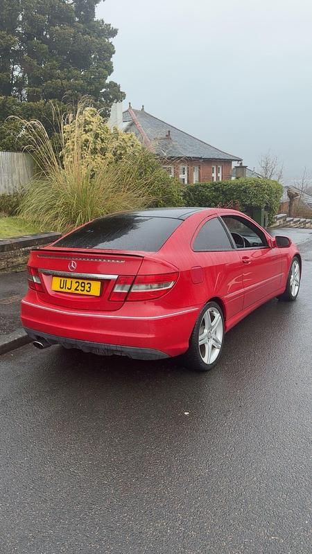 Used Mercedes CLC200 2009 Red Hatchback