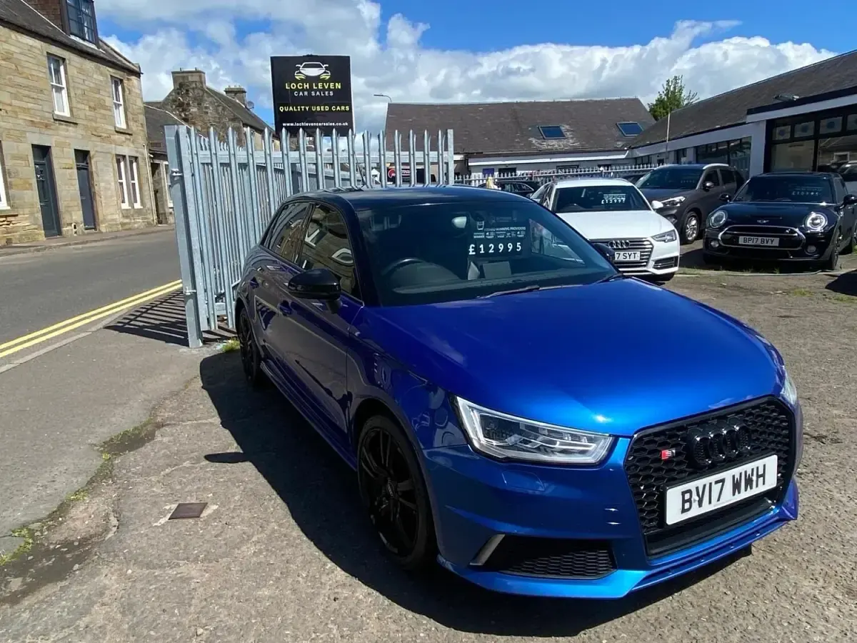 Used Audi S1 231 HP (169 kW) 2017 Blue Hatchback