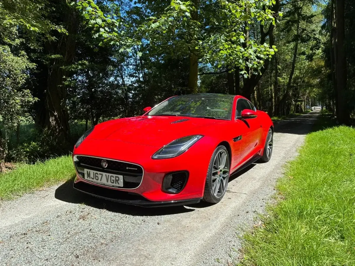 Used Jaguar F-Type R-Dynamic 2018 Red Coupe