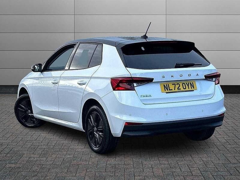 Used Skoda 110 R Colour Edition 81 HP (59 kW) 2022 Candy white black magic pearl effect Hatchback