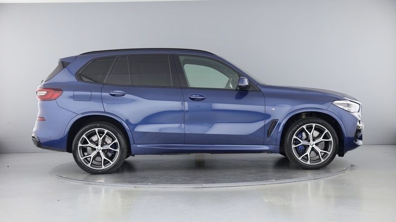 Used BMW X5 M Sport 394 HP (289 kW) 2021 Blue SUV