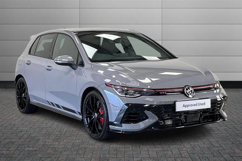Moonstone grey New 2025 VW Golf VIII GTI Clubsport Hatchback | £42,490 - Image 1/4
