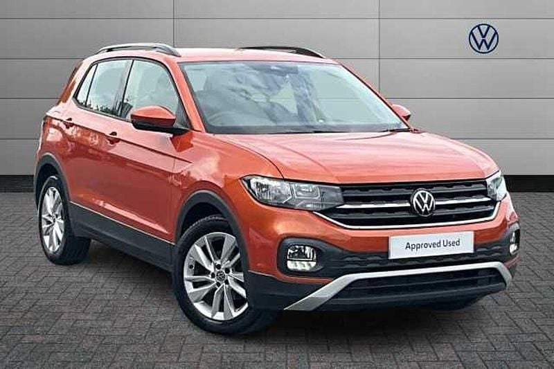 Orange Used 2022 VW T-Cross SE SUV | £15,307 (Good price) - Image 1/4